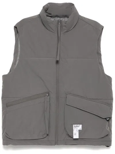 Musium Div. Padded Vest In 灰色