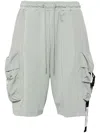 Musium Div. Panelled Cargo Shorts In Green