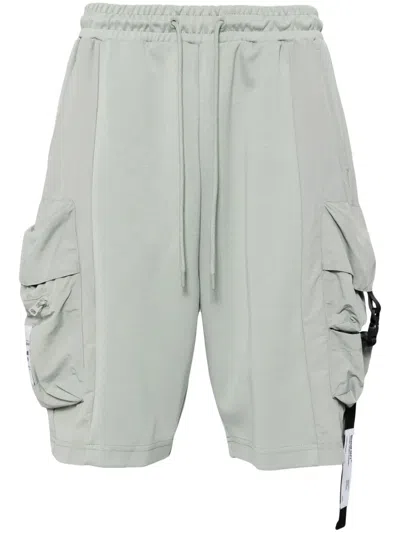 Musium Div. Panelled Cargo Shorts In Grey