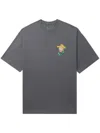 Musium Div. Patch-detail Cotton T-shirt In Grey