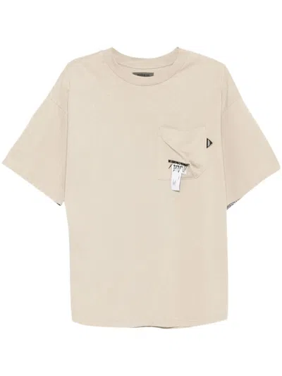 Musium Div. Patterned Pocket T-shirt In Neutrals