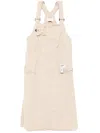 Musium Div. Pinafore Dress In Neutrals