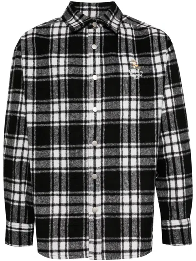 MUSIUM DIV. PLAID-PATTERNED SHIRT