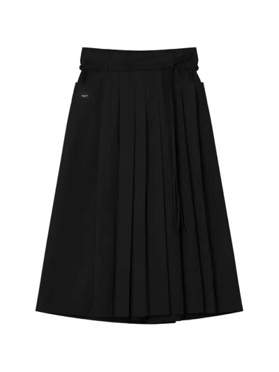 Musium Div. プリーツ パンツ In Black