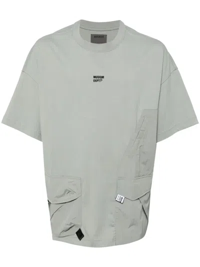 Musium Div. Pocket Cotton T-shirt In 绿色