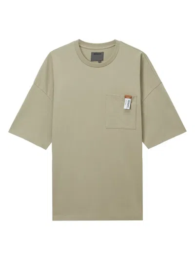 Musium Div. Pocket-detail Relaxed-fit T-shirt In Braun