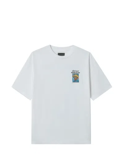 Musium Div. Print T-shirt In White
