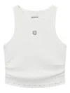 Musium Div. Ribbed Tank Top In White