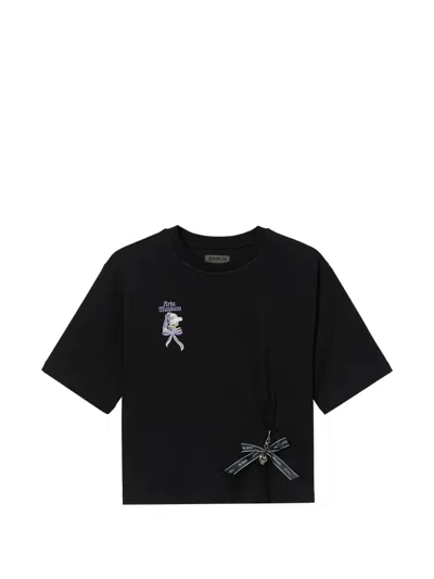 Musium Div. Ribbon Charm T-shirt In Black