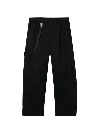 Musium Div. Strap Trousers In Black