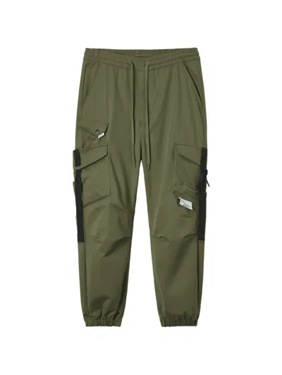 Musium Div. Strap-detail Cargo Pants In Green