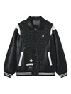 Musium Div. Textured Panelled Jacket In Black