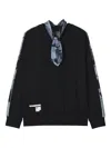 Musium Div. Tie-detail Sweatshirt In Black