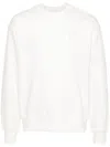 Musium Div. Tonal Embroidered Back Sweatshirt In Neutrals