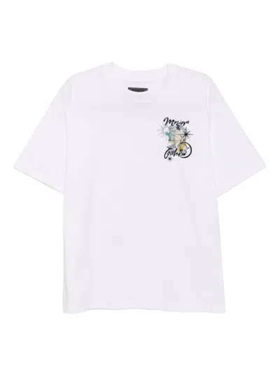 Musium Div. Van Gogh Print T-shirt In White