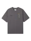 Musium Div. Vincent Van Gogh Graphic T-shirt In Gray