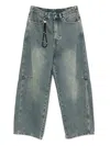 Musium Div. Wide-leg Jeans In Blue