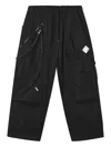 Musium Div. Zip Detail Trousers In Black