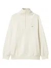 Musium Div. Zip-neck Sweatshirt In Neutral