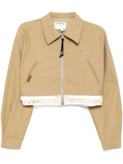 Musium Div. Jacke Mit Reissverschluss In Nude