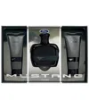 Mustang Men's 3-pc. Ford  Black Eau De Toilette Gift Set In No Color