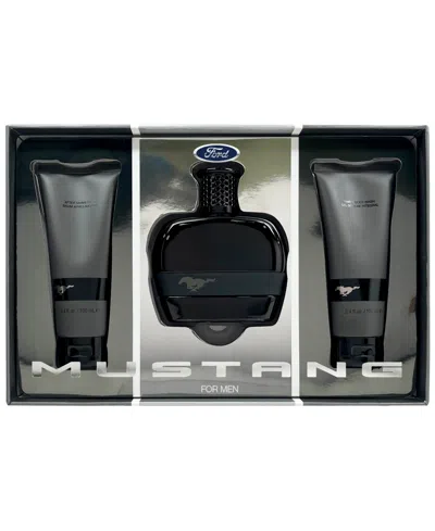 Mustang Men's 3-pc. Ford  Black Eau De Toilette Gift Set In No Color