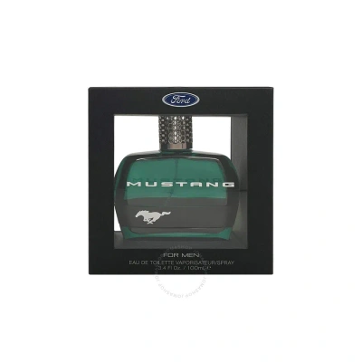Mustang Men's Green Edt Spray 3.4 oz Fragrances 849017008209 In Red   / Green / Pineapple