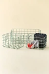 Mustard Made Iron Wire Basket Set In Sage At Urban Outfitters