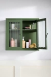 Mustard Made Kit Wall-mounted Metal Storage Cabinet In Green