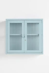 Mustard Made Kit Wall-mounted Metal Storage Cabinet In Blue