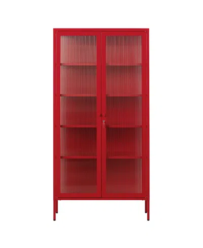 Mustard Made The Collector Cabinet In Red
