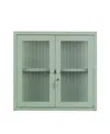 Mustard Made The Kit Cabinet In Green