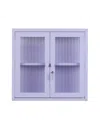 Mustard Made The Kit Cabinet In Purple