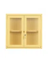 Mustard Made The Kit Cabinet In Yellow