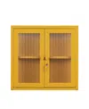 Mustard Made The Kit Cabinet In Yellow