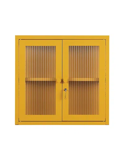 Mustard Made The Kit Cabinet In Yellow