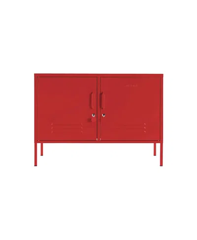 Mustard Made The Lowdown Locker In Red