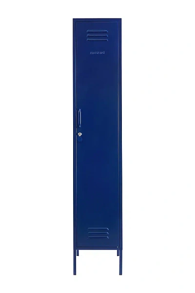 Mustard Made The Skinny Locker Storage Cabinet In Navy At Urban Outfitters In Blue