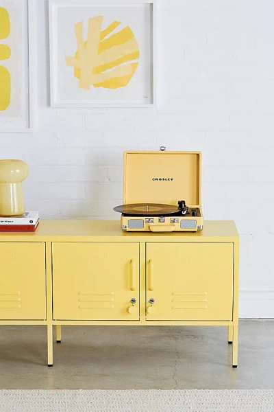 Mustard Made The Standard Locker Media Console In Light Yellow At Urban Outfitters