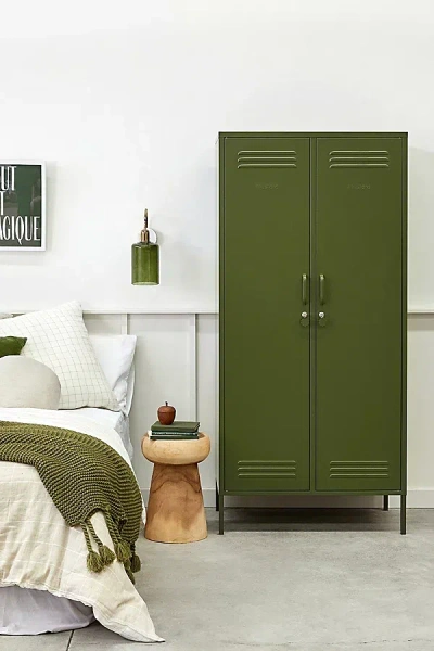 Mustard Made The Twinny Locker Storage Cabinet In Olive At Urban Outfitters In Green