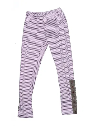 Pre-owned Mustard Pie Kids' Active Pants In Purple