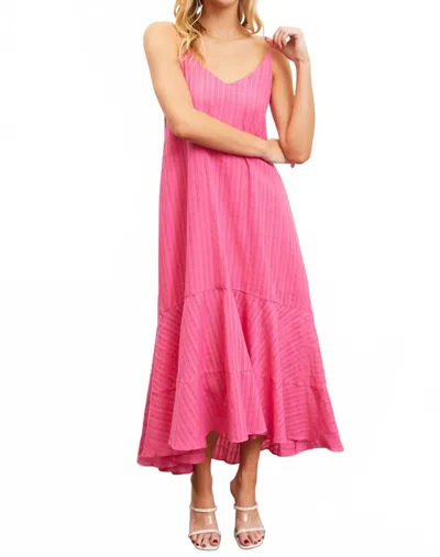 Mustard Seed Ainsley Maxi Dress In Pink In Pattern