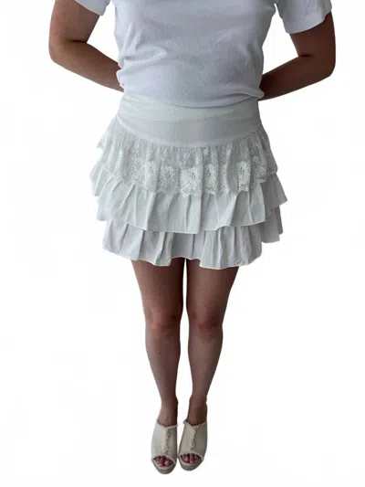 Mustard Seed Annabelle Skirt In White