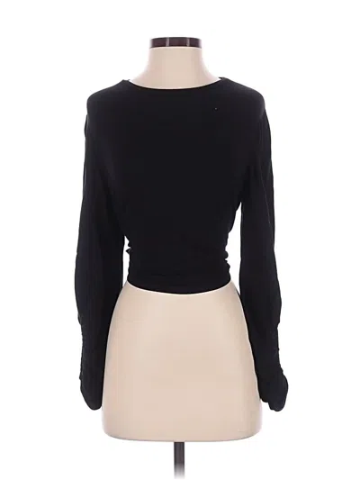 Pre-owned Mustard Seed Cardigan Sweater In Black