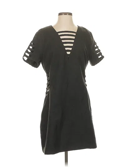 Pre-owned Mustard Seed Casual Dress In Black