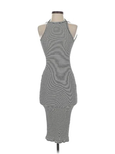 Pre-owned Mustard Seed Casual Dress In Black