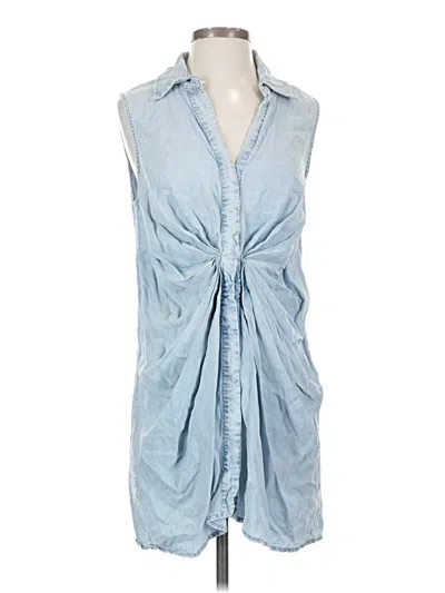 Pre-owned Mustard Seed Casual Dress In Blue