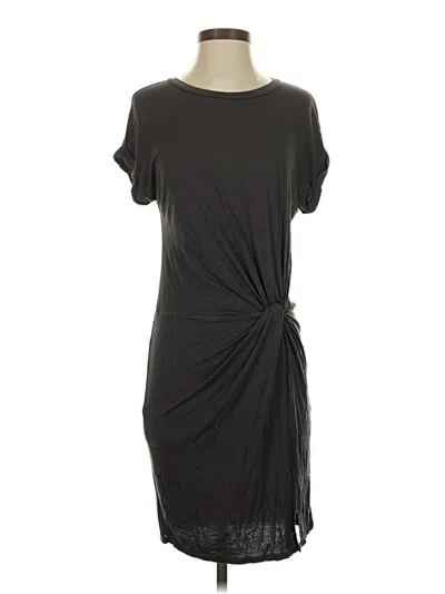 Pre-owned Mustard Seed Casual Dress In Gray