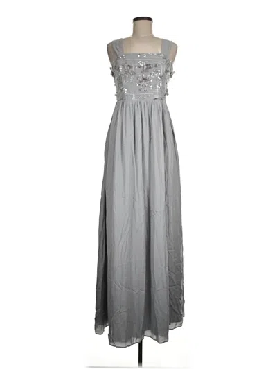 Pre-owned Mustard Seed Casual Dress In Gray