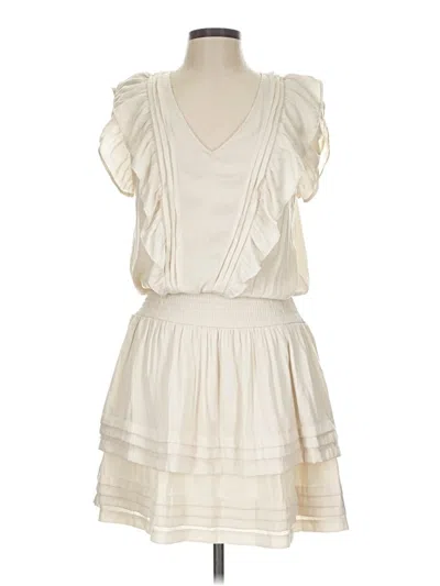 Pre-owned Mustard Seed Casual Dress In Ivory